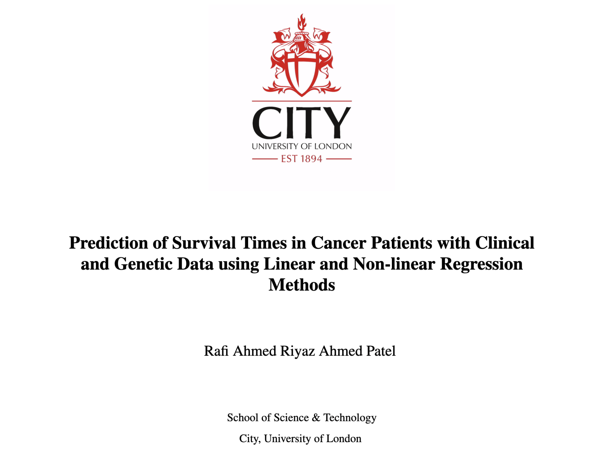 Medical AI Research